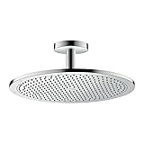 hansgrohe kopfbrause raindance rainfall 3jet Deckenanschluss Hansgrohe Kopfbrause 350 1jet Axor BN Deckenmontage, 26035820