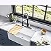 HGN Kitchen Faucet with Pull Down Sprayer Single Handle Lever Spring Kitchen Sink Faucets