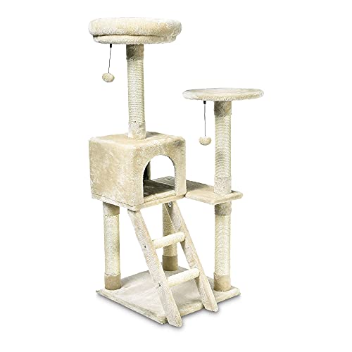 Amazon Basics MultiLevel Cat Tree Indoor Climbing Activity Tower with