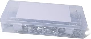 R Shape Cotter Pin 1 Box R Shape Carbon Steel Lockpin Cotter Pin Hairpin Silver Lockpin