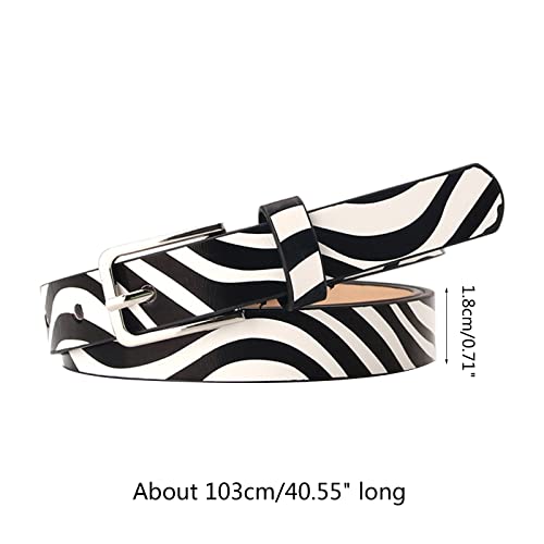 Retro Women Waist Belts With Leopard Print Simple Wide Waist Belt Casual Fashion All-match Jeans Dresses Waistband Faux Leath4