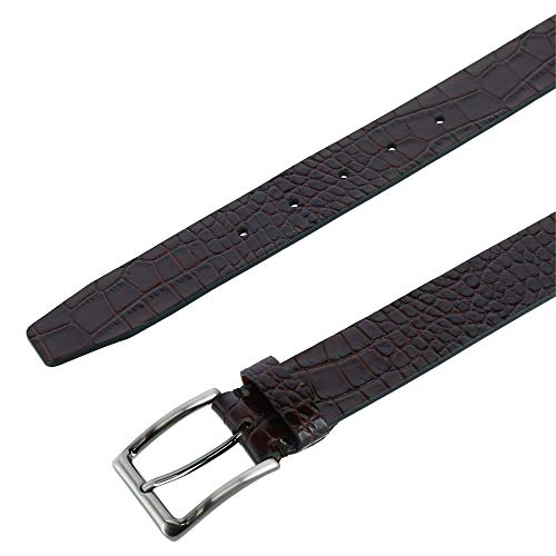 Trafalgar Matisse 35mm Mock Croc Leather Belt3