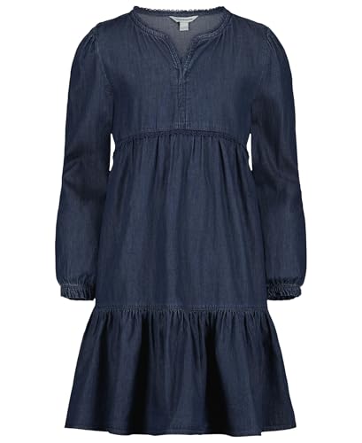 Lucky Brand Girls' Long Sleeve Lightweight Denim Dress