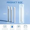 Linyuthia 4 Pcs Drying Stick for Toys Drying Rod Stick Diatomite Moisture Absorbing Clean Water Absorption Rod Diatomaceous Earth Desiccant for Home Laundry, White(Dot Style,6.3 x 0.6 Inch) #1