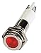 Flat Indicator Light, Red, 24VDC