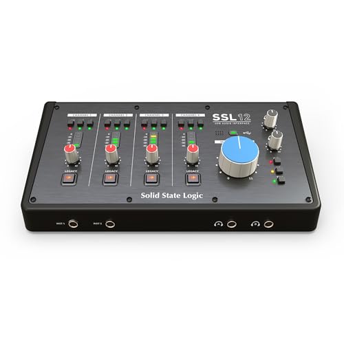 Solid State Logic USB-C Audio Interface 12 12x4