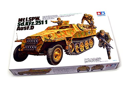Maquette Tamiya 35195 du semi-chenillé allemand SD.Kfz.251/1 Ausf.D à l'échelle 1/35