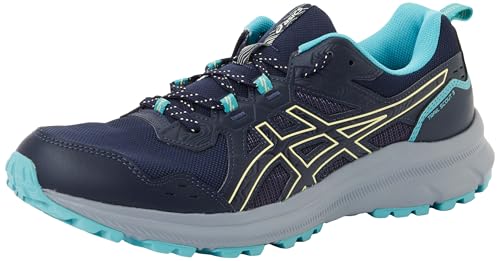 ASICS Herren Trail Scout 3 Sneaker, Midnight/Wheat Yellow, 42.5 EU