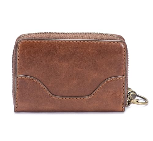 Frye Women's Melissa Small Clip Wallet, Cognac, One Size2
