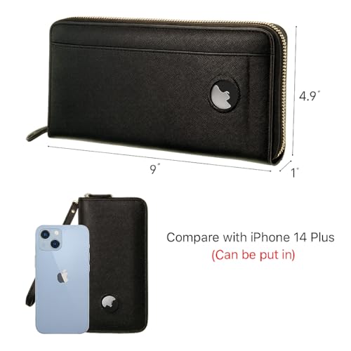 Image of Travel Document Organizer - RFID Passport Wallet Case Family Holder Id Wristlet