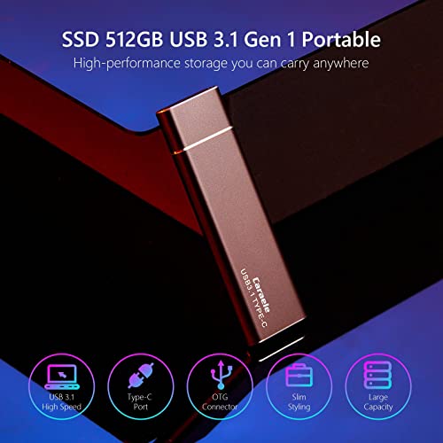 Image of ATORSE 1T Alloy External Portable Ssd Usb3.1 For Android Tablet Laptops Black|Computers /Tablets & Networking|Drives, Storage & Blank Media|Hard Drives (Hdd, Ssd & Nas)|External Hard Disk Drives