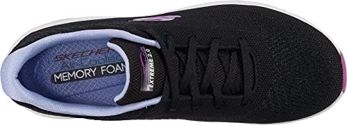 Skechers Women's Sneaker, Black, 8 | Image 5