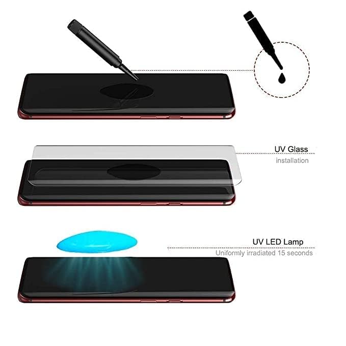 Image of OCTRIX Advanced HD+ Tempered Glass Screen Protector Designed for Vivo X90 / X90 Pro - Edge to Edge Full Screen Coverage With Easy Installation Kit- By Blackwik