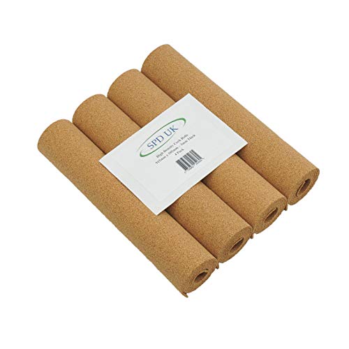 Korkrollen mit hoher Dichte, 915 x 305 mm, 3 mm dick, 4 Rollen Cover