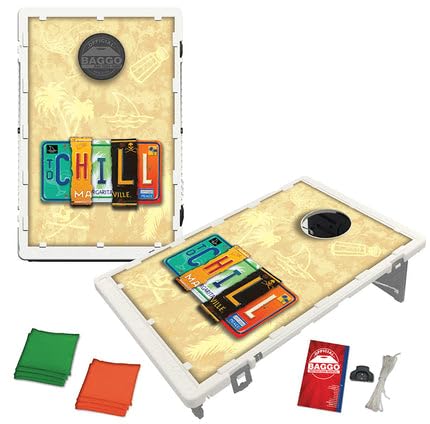 Margaritaville License to Chill 2x3 Bean Bag Toss Portable Baggo Cornhole Game