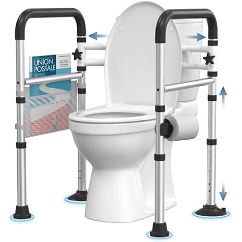 HOMLAND Toilet Safety Rails Cover