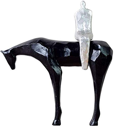 Sammlerstücke Dekorative Accessoires Wohnaccessoires Wohnzimmer Pferd Skulptur Kunstwerk Schlafzimmer Nachttisch schöne Dekoration TV-Schrank