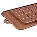 V-fox Silicone Break-Apart Chocolate, Protein and Energy Bar Molds (Set of 2)