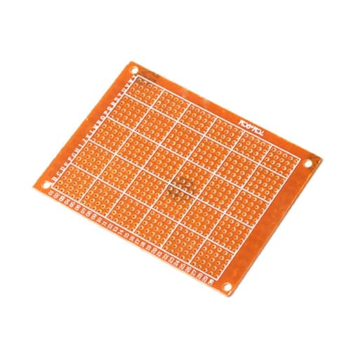 Gadpiparty 10pièces Pcb Prototype Doré Soudable Pour Circuits Diy Plaque Simple Face Cuivre Pour Projets Électroniques