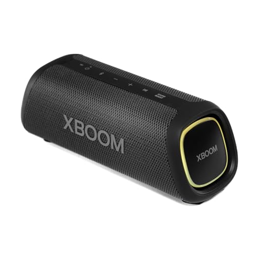 Caixa de Som Portátil LG XBOOM Go Resistente a água (IP67), 20W RMS, 18H de bateria, Sound Boost - XG5S glide