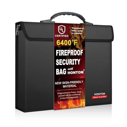 Hontom Fireproof Document Bag