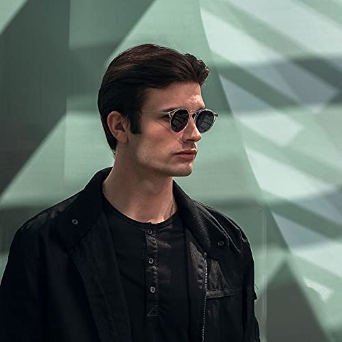 ThinOptics Gafas de Sol Shado, para Hombre y Mujer, Polarizadas, Ultrafinas | Gafas de sol polarizadas con protección UV total para hombre y mujer, ligeras y compactas, montura ultrafina, antiarañazos