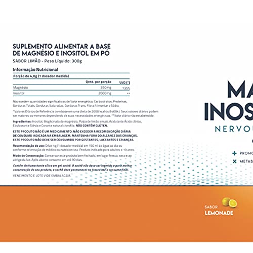 Magnésio + Inositol Relief (300g) - Limão - True Source, True Source