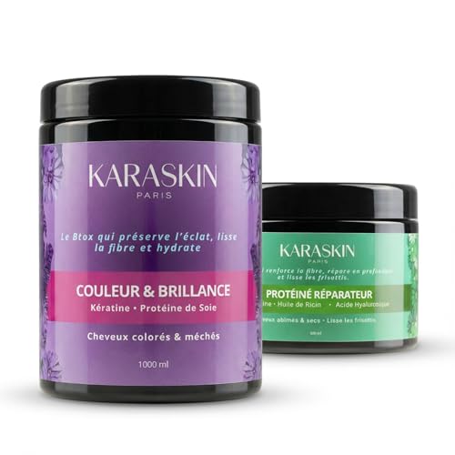 Btox capillaire Couleur Brillance et Réparateur Protéine en lot pour soin complet