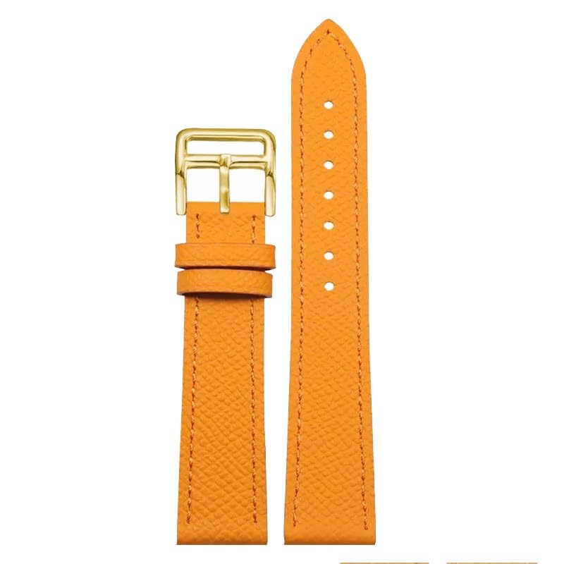 Bracelet de montre en cuir de vachette EZZON 22mm parfait pour vos rendez-vous professionnels