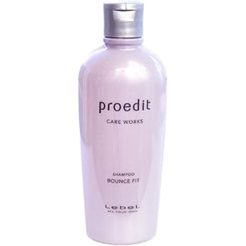 Lebel Proedit Care Works Hair Shampoo Bounce Fit - 300 ml Green Tea Set