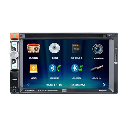6.2″ AV DVD Receiver – XDVD269BT