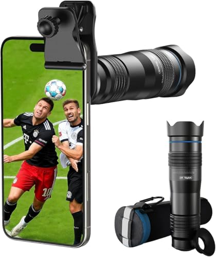 MIAO LAB 28X HD Telephoto Lens for iPhone/Samsung/Android | High