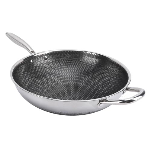 Wok de acero inoxidable Pssopp 32 cm miniatura 5