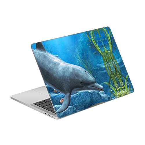Couverture MacBook Pro 13 A2338 dauphin cache rayures coque