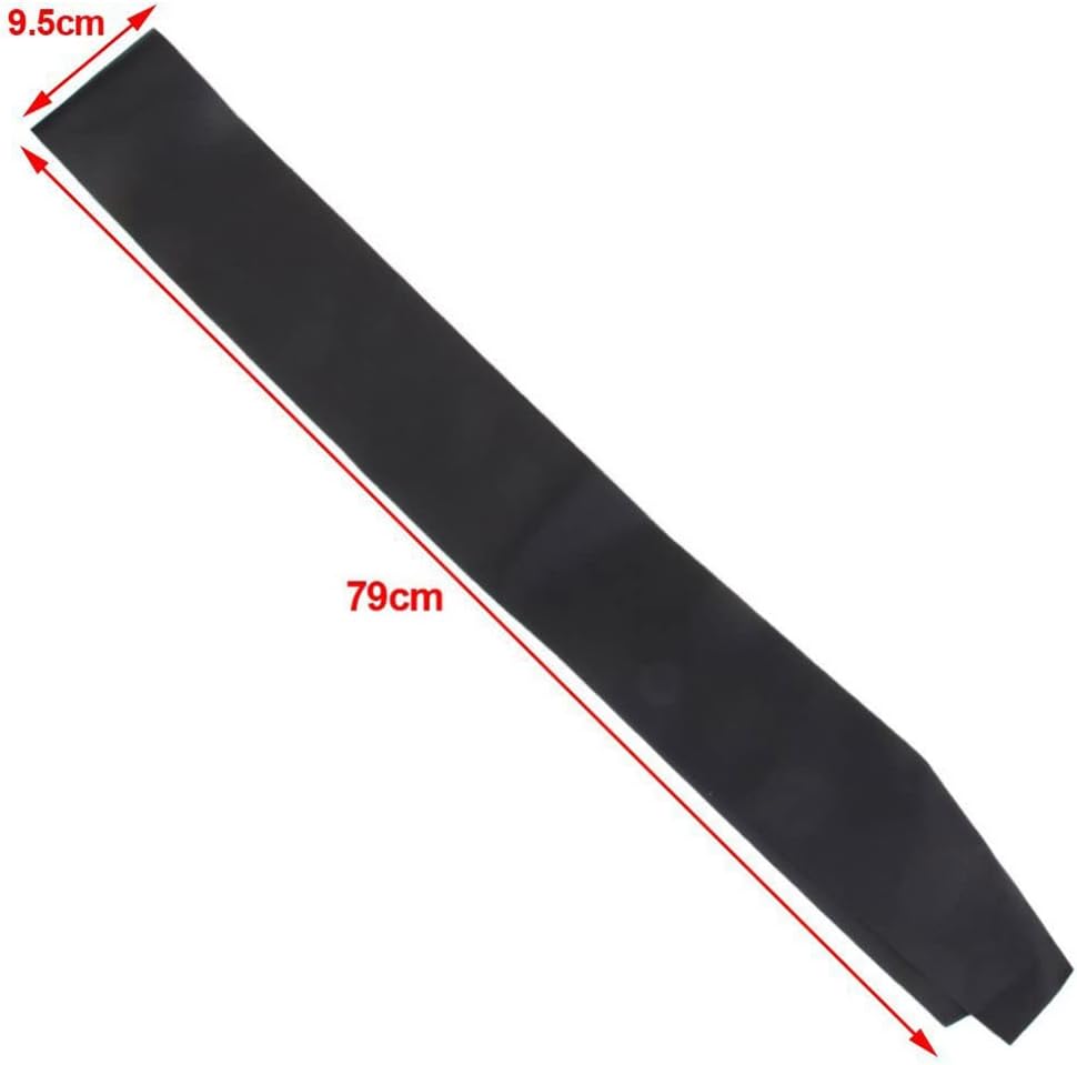 NUOBESTY Black Blank Satin Sashes Pageant Sash DIY Plain Senior Sashes for Beauty Pageant Wedding Birthday Party DIY Supplies Decoration - Image 5