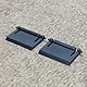 ULEIVA 1 Paar (2 Stck) Ersatz Tastaturfüße Schwarz kompatibel mit Sharkoon Skiller SGK5 Tastatur Ersatzteil Tastaturständer Füße Keybord
