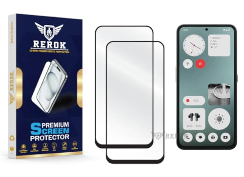 Image of Gorilla Tempered Glass Screen Protector Compatible with Nothing CMF Phone 1 [Pack of 2] | Edge-to-Edge, Bubble-Free, Case Friendly, Easy Installation Kit