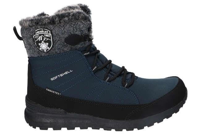 SN27 OCIEPLANE ŚNIEGOWCE BOTKI TRAPERY BUTY ZIMOWE DAMSKIE NV 37
