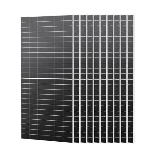 Image of Renogy Solar Panels 10Pcs 590 Watt Bifacial N-Type12V 16BB Solar Panel, 25% High Efficiency Solar Module Monocrystalline for Garden Homes Farm Marine Off-Grid System Black