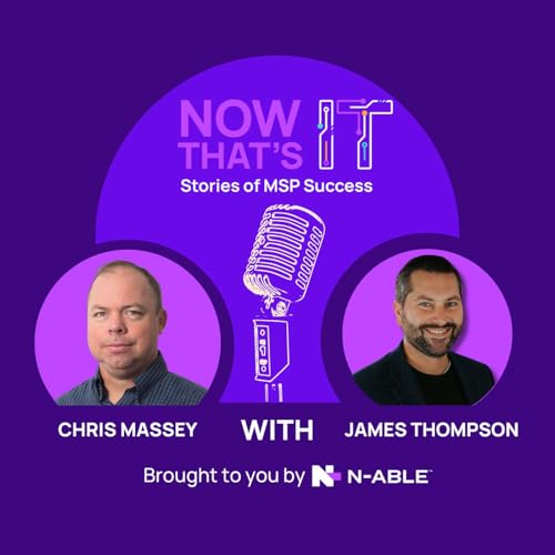 『Passing the Torch: How James Thompson Turned a Family Business into a Thriving MSP』のカバーアート
