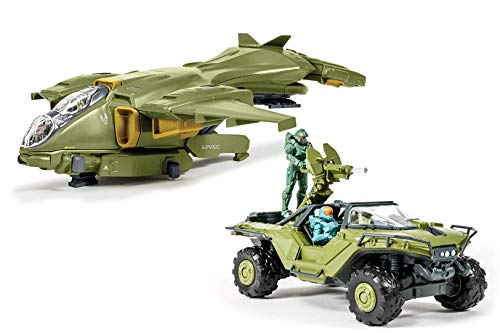 Preisvergleich Produktbild Halo - UNSC Pelican & UNSC Warthog 2er Set Bausatz Modell