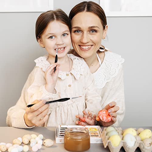 Mangopark™ 10Pcs Miniature Paint Brushes, Premium Detail Paint Brush Set, Easy To Hold Fine Tip Paint Brush, Professional Thin Paint Brushes For Acrylic, Watercolor, Oil, Model, Face Painting #TOP4