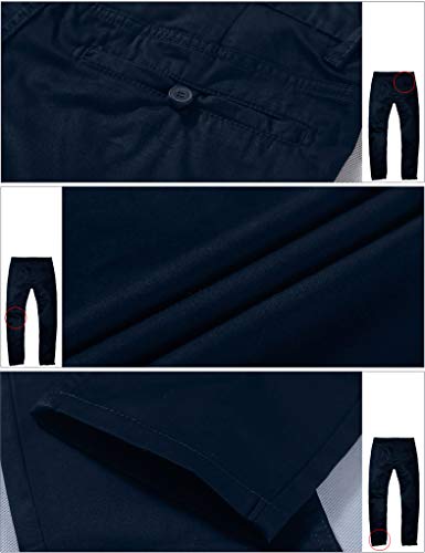Image of Match Men's Regular Fit Comfort Stretch Casual Chino Pants
