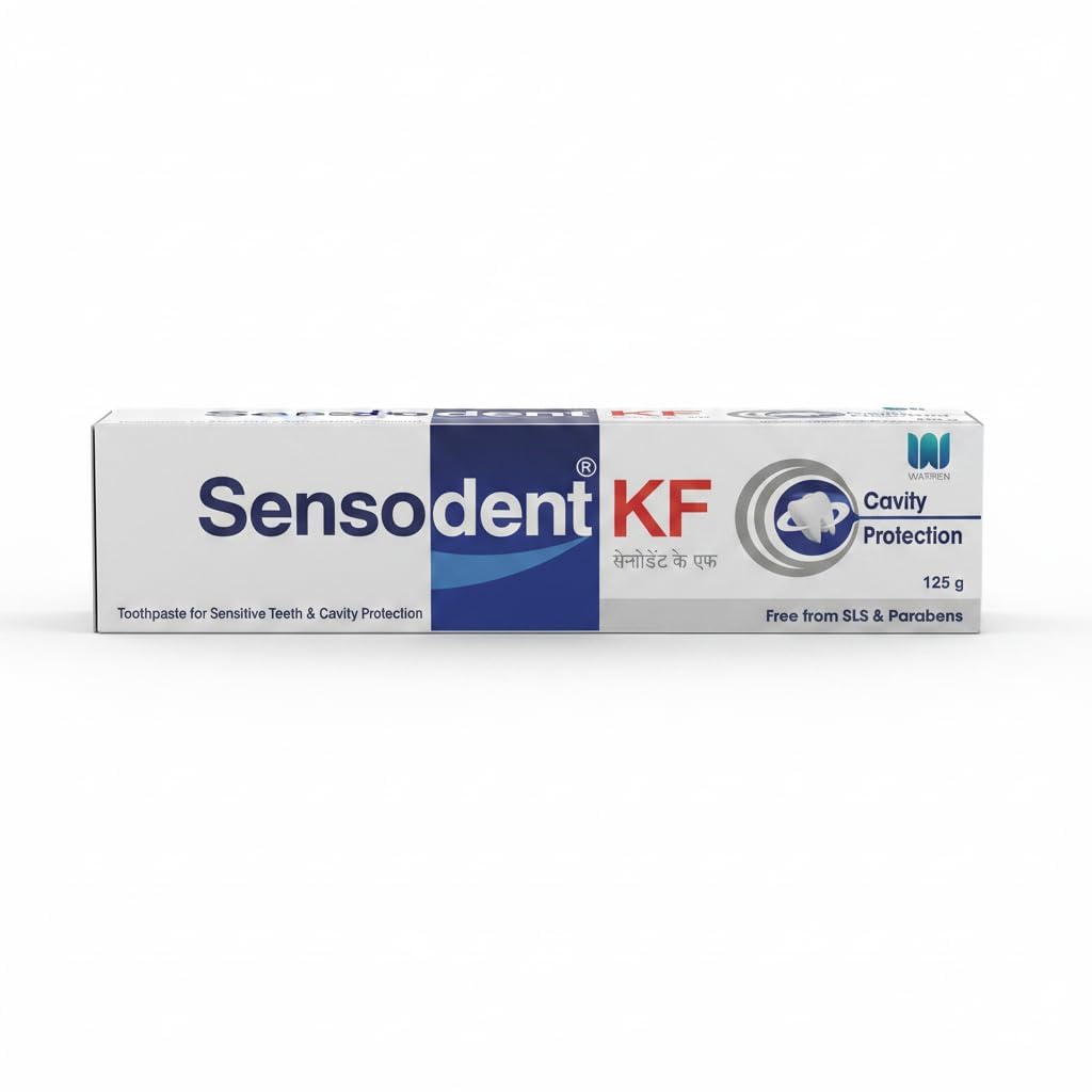 Senso-Dent KF Toothpaste for Daily Oral Care | Fresh Breath Support | 125g Pack of 1-image-16