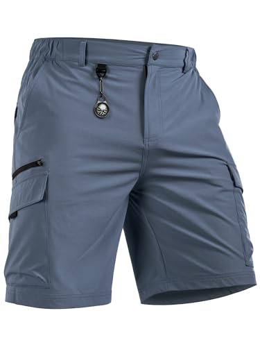 NORTHYARD Men's Cargo Hiking Shorts 9" Lightweight Outdoor Tactical Work Camping Sport Golf Casual Travel Fishing Multipocket