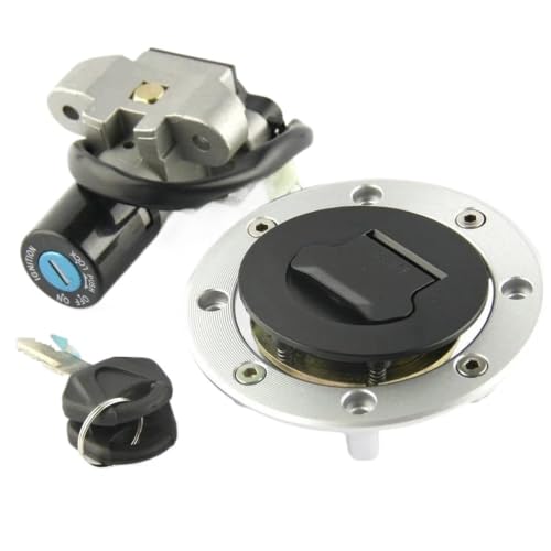 Interrupteur d'allumage Suzuki RF400 GSF250 avec verrouillage bouchon réservoir carburant moto