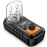 (Upgraded SP02) ANCEL SP21 Spark Plug Tester, Dual Holes Test Spark Plug Tool, Car Motorcycle Engine Ignition Tester 0 to 6000RPM Spark Tester Socket with Mistake-Proof Design