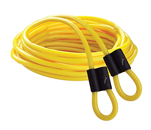 Champion Sports Corde à Sauter Double hollandaise Unisexe, Jaune, 3,6 m Cover