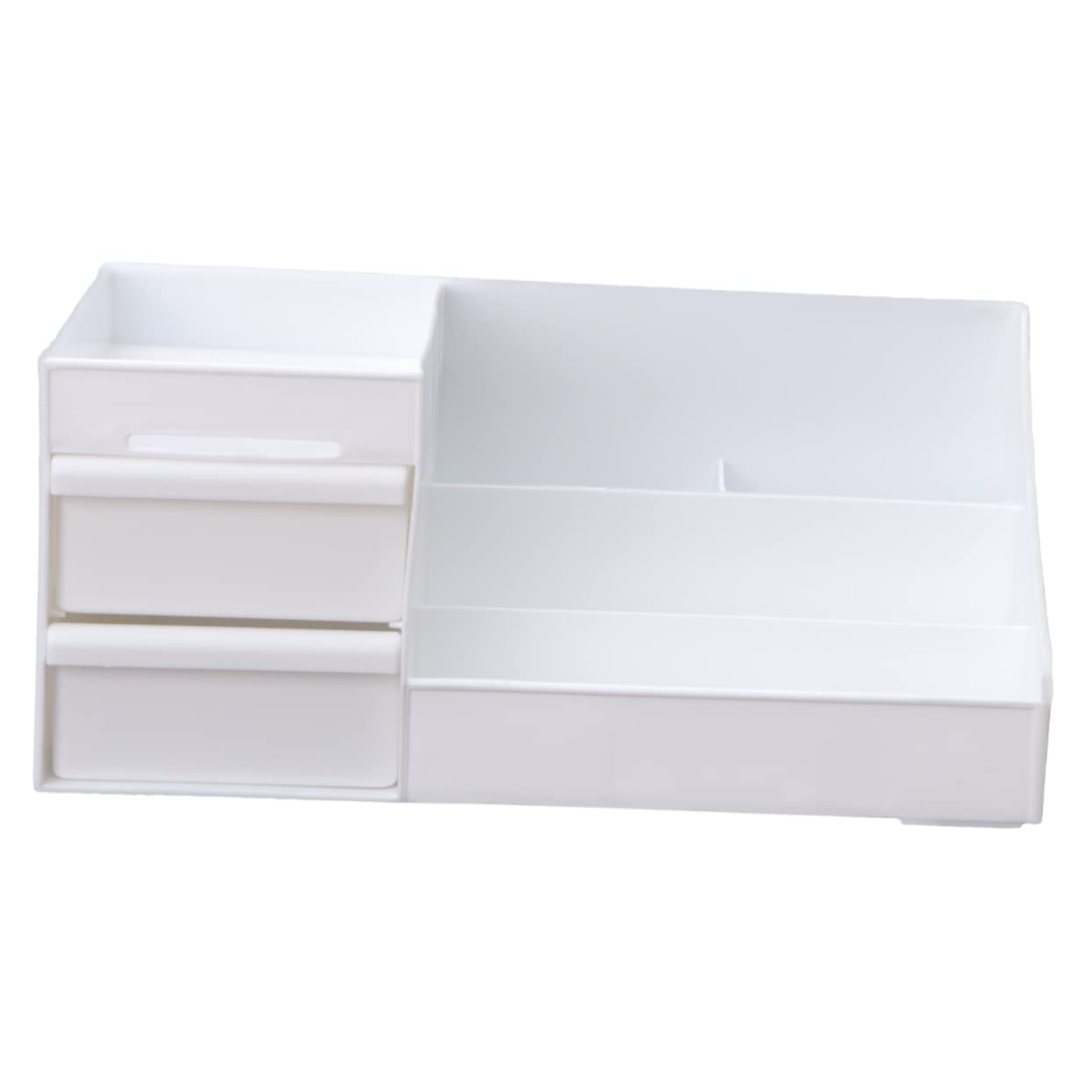 Cabilock 1pc Makeup Organizer Drawer Jewelry Organizer Tray Desktop Drawer Cosmetic Desktop Organizer Cosmetic Storage Box Makeup Dresser Box Tabletop Organizer Drawer Organizer Drawer Box