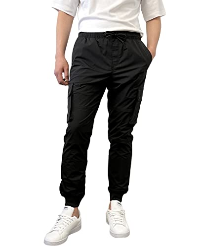 Southpole Men's Lightweight Quick Dry Cargo Nylon Jogger Pants2